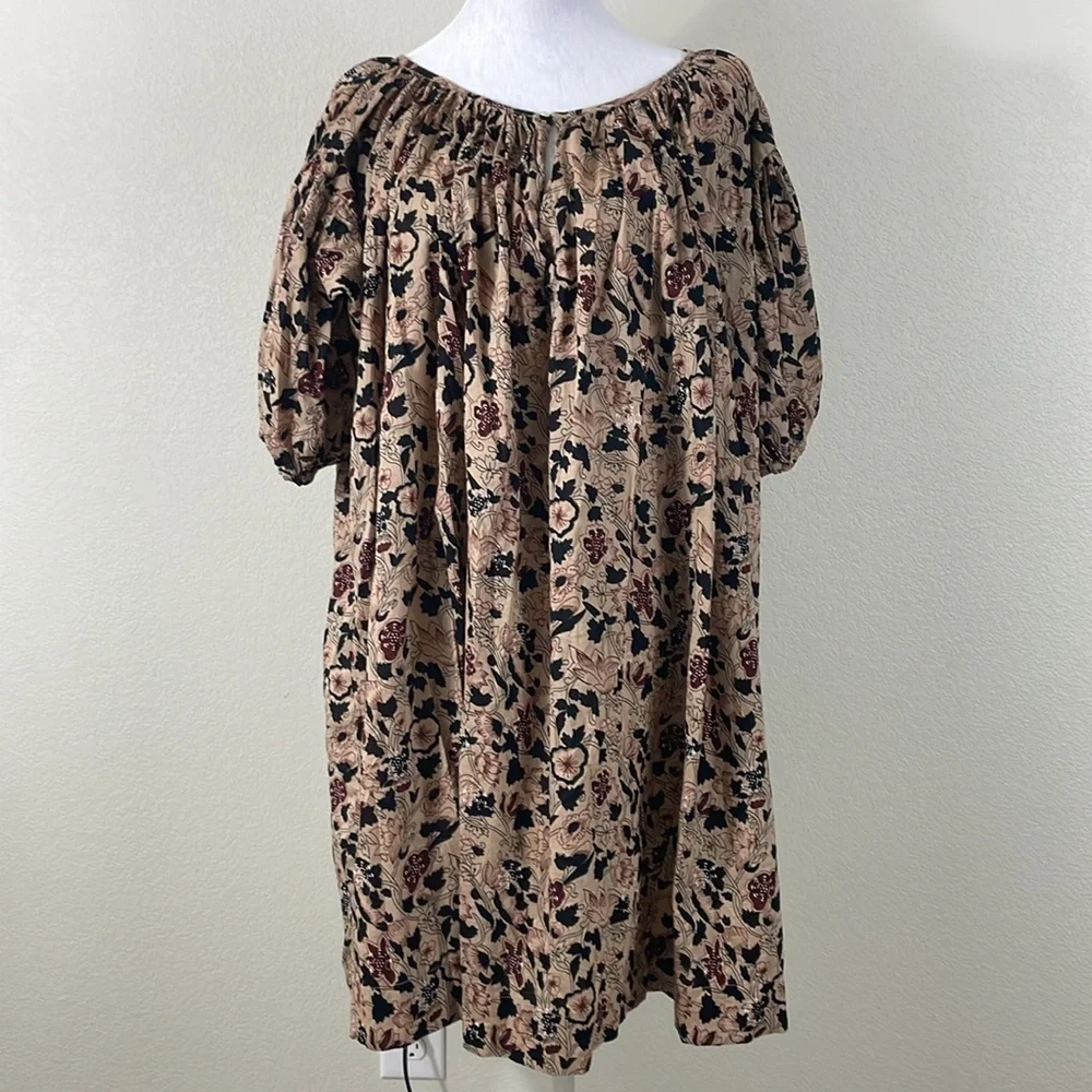 The Great Sleep Brown Floral Print‎ sleep dress size 4/6